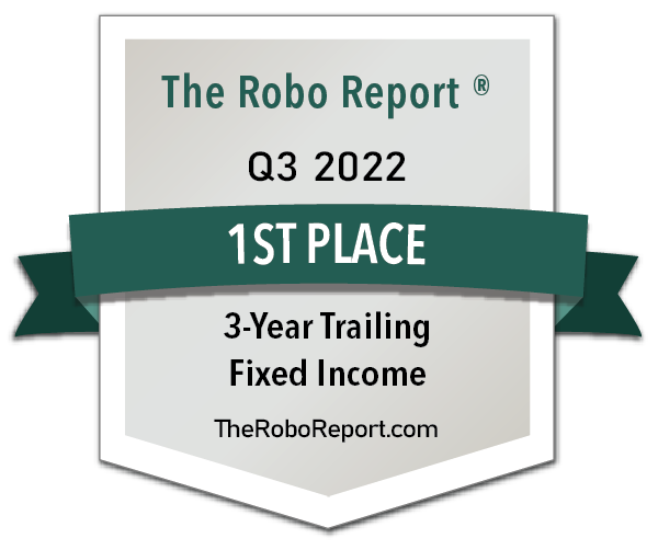 The Robo Report - Q3 2022 - 1ST PLACE - 3-Year Trailing Fixed Income